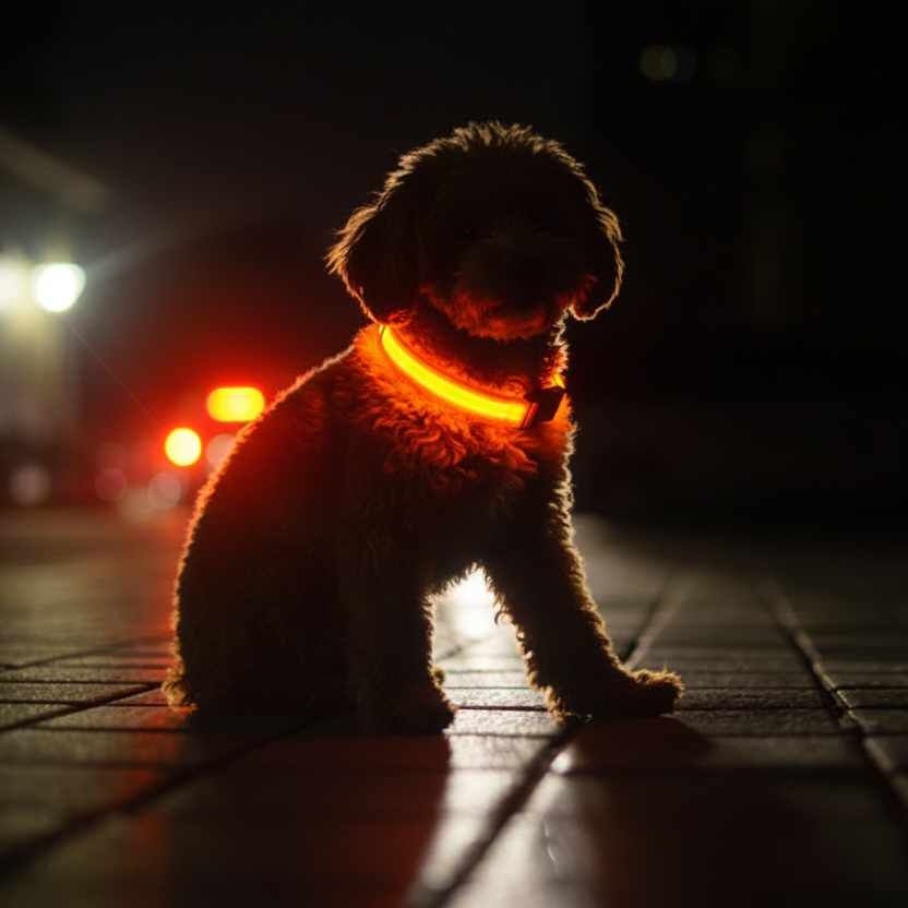 RoyalTails GlowGuard LED-Halsband